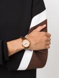 rose gold dial watch 