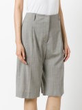knee length tailored shorts