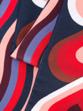 heart motif scarf