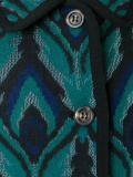intarsia knit cardi-coat