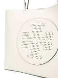 perforated logo tote