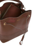 laser-cut bucked tote