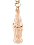 Rock And Roll Bottle Pendant necklace