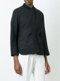 'Snap Field' pocket detail wide sleeve military jacket