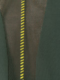 mesh panel sweatshirt