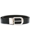 silver-tone hardware belt