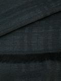 checked frayed edge scarf