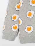fried eggs print sweatshirt