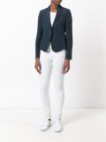embroidered blazer