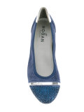 perforated ballerinas