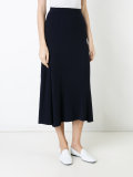 flared knit skirt 