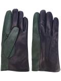 bicolour gloves