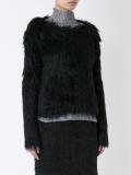 furry knitwear