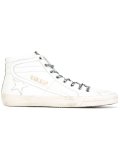 Slide hi-top sneakers
