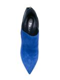 bicolour ankle boots 