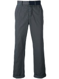 over-dyed chino trousers