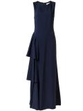 ruffled long dress