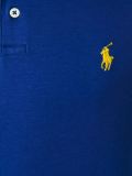 embroidered logo polo shirt