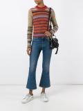 striped short jumper