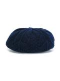 cable knit beret