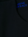 Greca print track pants