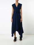 textured shift dress