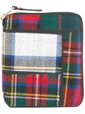 patchwork zip around wallet