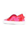 star print slip-on sneakers