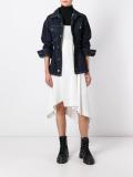 slim-fit denim jacket