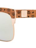 logo square frame sunglasses