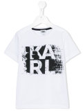 paint effect Karl T-shirt