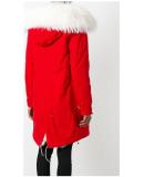 MR & MRS ITALY  CNY Red army parka coat