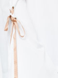 lace-up sleeve shirt