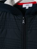 hooded zip-up jacket