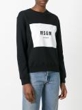 logo print sweatshirt