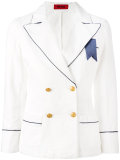 double-breasted blazer