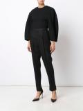tailored tapered trousers