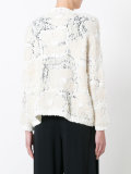 textured cardigan