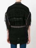 tie waist gilet