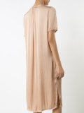 Ribbon Placket Dress