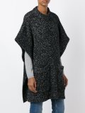 oversized marled jumper 