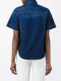 shortsleeved denim shirt