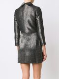 metallic effect dress