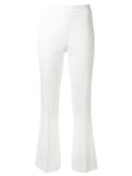 tailored flared trousers