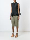 diagonal drape top