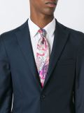 abstract print tie