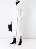 系腰带双排扣外套