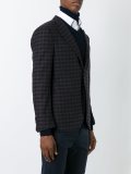 checked blazer