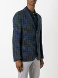 checked blazer 