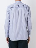 star appliqué striped shirt 